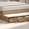 vidaXL - Bedlade - Artisan - Eik - 120x36,5x16,5 - cm - Bewerkt - Hout