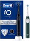 Oral-B iO Series 2 - Elektrische tandenborstel - 3 poetsprogramma's - Zwart & Groen (2 stuks)