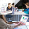 Beschermhoes met touchpad-toetsenbord voor iPad 9a/8a/7a (2021/2020/2019), multi-touch-toetsen en ac