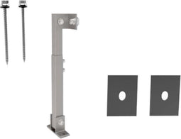 V-TAC Zonnepaneel - Structuuraccessoire - Verstelbare voor/achterpootset - (H280-415mm/10°-15°) - Zonnedakmontage