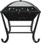 vidaXL - Vuurplaats - met - pook - XXL - 50 - cm - staal