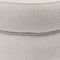 Riviera Maison San Remo Stool D70 Natural Grey - Polyester, Acryl, Rubberhout - Natural Grey - 72.0x72.0x43.0 cm