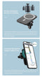 Draadloos Auto oplader voor Iphone en andere merken