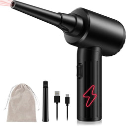 Draadloze Air Duster Superkrachtige Elektrische Luchtstofblazer - Ideaal voor Thuis en Kantoor - Ultra Sterk, 3 Snelheden, 7500mAh Batterij - Perfect voor Alle Reinigingstake