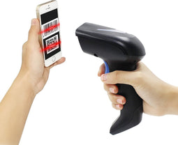 Draadloze Barcode Scanner | Ideaal voor Mobiele Betalingen | Plug & Play