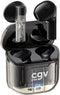 Draadloze Bluetooth-hoofdtelefoon - CGV - URBAN GHOST - Batterijduur van 30 uur - Aanraakbediening - TWS - Zwart