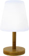 Draadloze LED tafellamp H25CM STANDY MINI WOOD