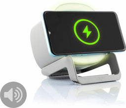 Draadloze luidspreker-oplader met LED Souwis InnovaGoods
