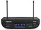 Draadloze microfoon - Vonyx WM82C UHF draadloze microfoonset met handheld en headset microfoon