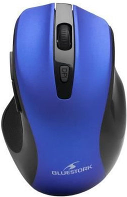 Draadloze muis - BLUESTORK - OFFICE 75 - Oplaadbaar - PC/MAC - Blauw