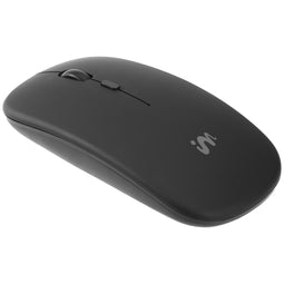 Draadloze muis - Oplaadbare computermuis + 2.4G USB-A adapter - Zwart