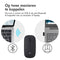 Draadloze muis - Oplaadbare computermuis + 2.4G USB-A adapter - Zwart