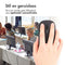 Draadloze muis - Oplaadbare computermuis + 2.4G USB-A adapter - Zwart