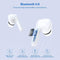 Draadloze oordopjes, Bluetoooth oordopjes V5.0 Hi-Fi stereo in-ear, waterdichte draadloze hoofdtelefoon met 28 uur speeltijd, opladen via USB-C, aanraakbedieningskoptelefoon met ingebouwde microfoon voor thuiskantoor