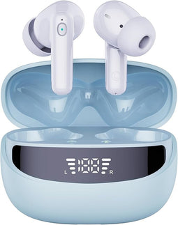 Draadloze Oordopjes met Noise Cancelling - Bellen en Muziek - Display - Waterdicht - Pro