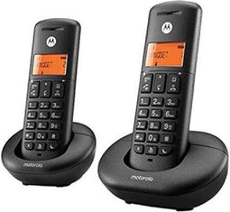 Draadloze telefoon Motorola F52000K50O2AES03 (2 Pcs) Zwart