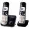 Draadloze telefoon Panasonic KX-TG6852SPB Zwart