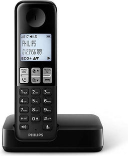 Draadloze telefoon Philips DECT Zwart