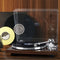 Draadloze vinylplaat met riemaandrijving