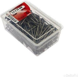 Draadnagel platkop blank 2.4x50mm 450 gram