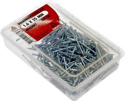 Draadnagels - 1,8x30mm -verloren kop - verzinkt - 200gram