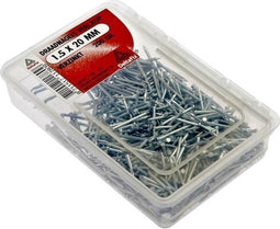 DRAADNAGELS VERL.KOP VERZINKT 1.5X20 200 GR