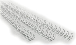 Draadrug 12mm 21 rings A4 GBC US Zilver