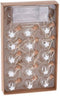 Draadslinger met 15 Kerstballetjes Led Warm White