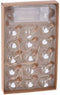 Draadslinger met 15 Kerstballetjes Led Warm White