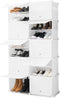 Draagbaar Modulair Schoenenrek InnovaGoods Wit - 36 paar