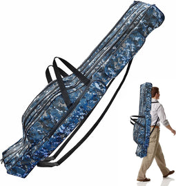 Draagbare Hengeltas 150cm - Waterdicht, Opvouwbaar & Ruim