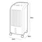 Draagbare luchtkoeler EDM 33516 80 W 3,6 L