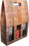 Draagkarton - Barrel wood - 3 flessen - karton - 25 stuks