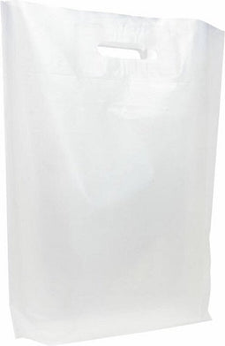 Draagtas DKT wit 37x44 2x4 cm 500 stuks - 3 stuks