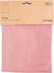 Draagtas Katoen Roze, 38x42cm.