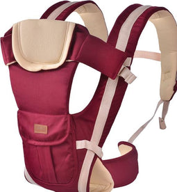Draagzak - Draagzakken – Baby - Babydrager – Draagzak baby – Draagzak kopen – Ergonomische draagzak – Babydraagzak - Buikdrager - Homes Creative - Bordeaux Rood