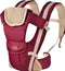 Draagzak - Draagzakken – Baby - Babydrager – Draagzak baby – Draagzak kopen – Ergonomische draagzak – Babydraagzak - Buikdrager - Homes Creative - Bordeaux Rood