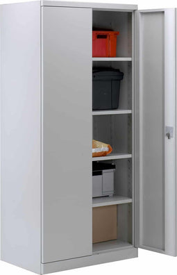 Draaideurkast 194x92x60 extra diep Licht grijs