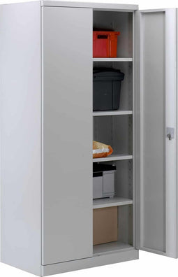 Draaideurkast 194x92x60 extra diep Wit
