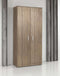 Draaideurkast hout Chief 200x90x42cm Robson Eiken