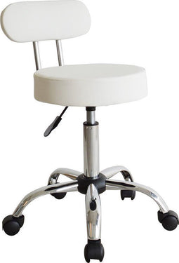 Draaikruk met rugleuning - werkkruk - zadelkruk - tabouret - hoogte verstelbaar