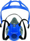 Dräger X-plore 3300 Halfgelaatsmasker - Zonder filters - Masker - M - Blauw