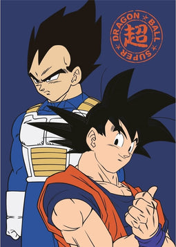 Dragon Ball Z Fleeceplaid Ninja - 100 x 140 cm - Polyester