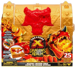 Dragons Realm Treasure Chest - MOOSE TOYS - TREASURE X - Interactieve kist met beeldjes en schatten