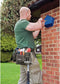 Draper Tools Gereedschapsriem met buidel 50 mm olie-gelooid leer zwart