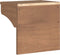 vidaXL - Wandkapstok - SANDNES - 43x30x42 - cm - massief - grenenhout
