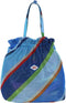 Drawstring Backpack Blue 58 Multi Stripes Blue: OS