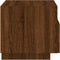 vidaXL - Nachtkastje - met - LED-verlichting - 40x39x37 - cm - bruin - eikenkleur