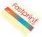 Kopieerpapier Fastprint A4 160gr vanille 250vel - 5 stuks
