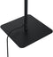 Vloerlamp Volari 4711ZW zwarte design 2-lichts leeslamp van Steinhauer met dim to warm LED, hoogte